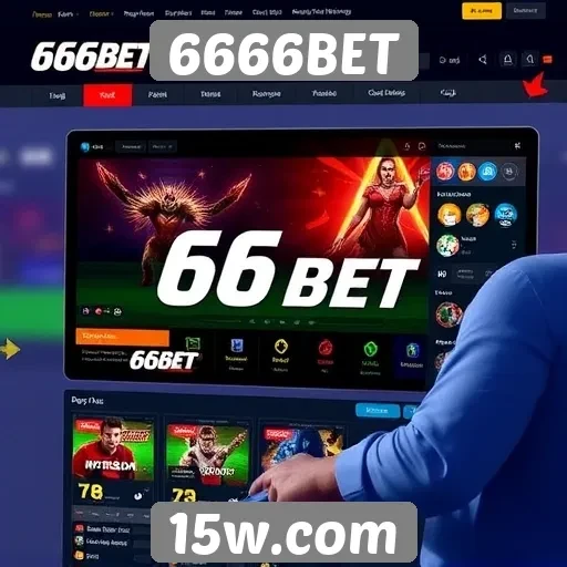 Experiência do usuário no site 6666BET